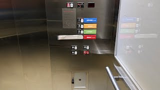 ALMOST GOT STUCK! Schindler 700A MT Traction Elevator at the Michigan Science Centre in Detroit, MI