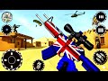 FPS Robot Shooter Strike Anti-Terrorist Shooting🚁🪂 New #2026​ Update  Android GamePlay