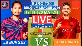 AUB VS JBB EURO T20 BELGIUM LIVE SCORE &amp; COMMENTRY