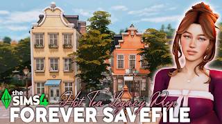 Renovating a Nordhaven Townhouse for the Hot Tea Legacy Challenge in The Sims 4☕️🫖