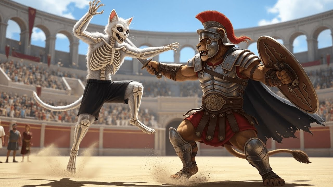 🔥 Skinny Cat’s Revenge: The Epic Battle Against the Mighty General Tiger!