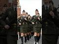 Discipline & Elegance! Russia’s Female Military Parade.