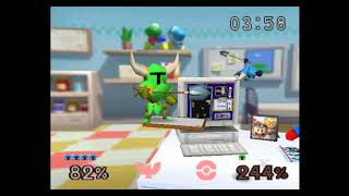 Прохождение за Шовел Найта на Smash Remix Project Galleon