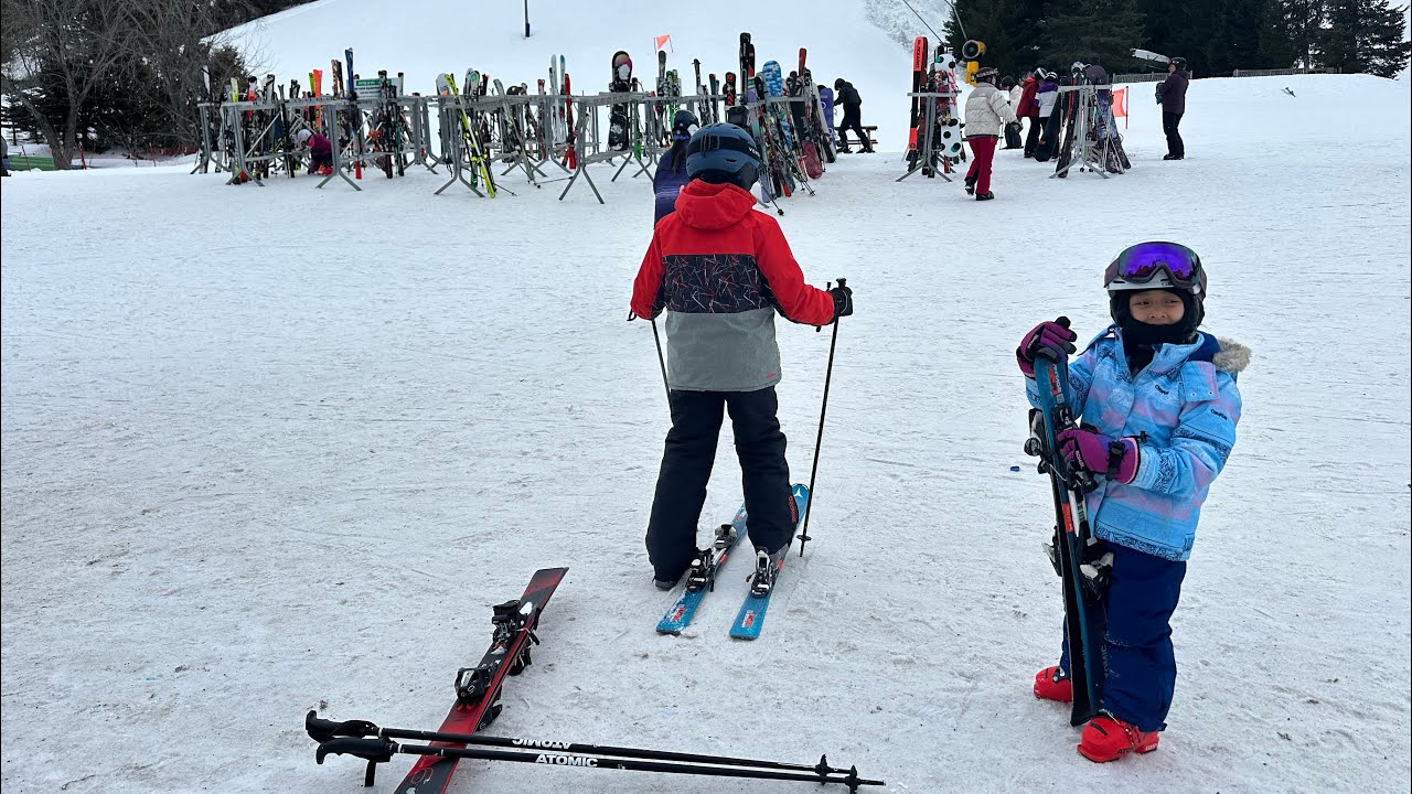 Beginner skier/ Piste Red Bird 