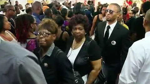 Funeral for Shantel Davis, (women killed by Police...