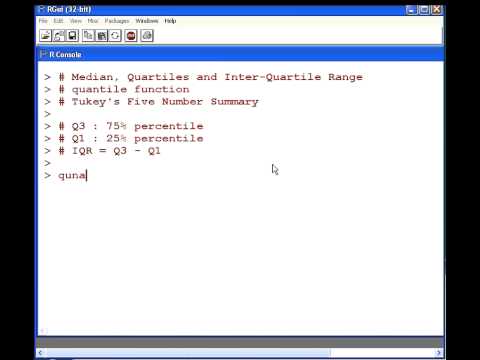 r assign quartile