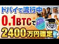 【新常識】0.1BTC保有して運用すれば2400万円確定です【仮想通貨・ビットコイン】