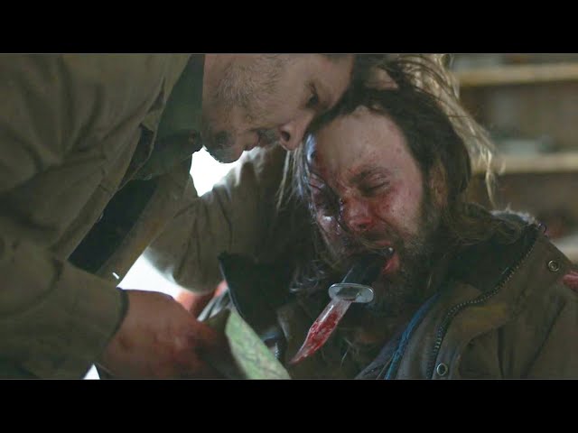 Joel Torture Interrogation Scene - The Last of Us Episode 8 HBO class=