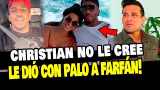 CHRISTIAN DOMINGUEZ LE DA CON PALO A JEFFERSON FARFÁN POR ESTAR CON IVANA YTURBE?