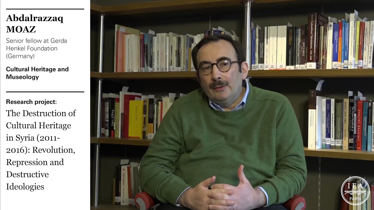 Abdalrazzaq Moaz, 2017-2018 Paris IAS fellow