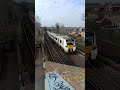 Thameslink 700039 passing Ridley Road footbridge 3/3/26