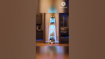 Modern Corner Shelf Design for home|wall shelf 💡|#homedecor #cornershelf #bookshelf