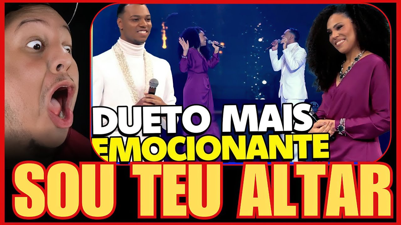 Mathias Rodrigues e Paloma Possi arrepiam ao cantar “Sou Teu Altar” na final do Shadow Brasil Gospel