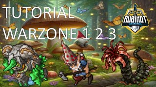 Tutorial Warzone 1, 2 e 3 - Rubinot - Tibia