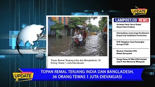 Topan Remal Terjang India Dan Bangladesh, 36 Orang Tewas 1 Juta Dievakuasi