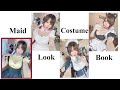 #生着替え Maid Costume LookBook Vol.1【NyaMaid Cafe】#メイド #cosplay #コスプレ【Dressing Video】