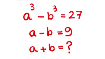 Only 5% Solve This Nice Algebra Olympiad Problem | Can You Solve?