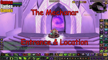 The Mechanar Entrance & Location World of Warcraft The Burning Crusade