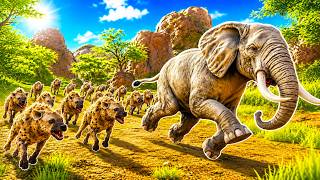 I Formed a HYENA GROUP in Roblox Savannah Life!