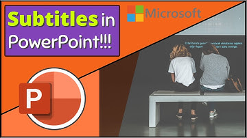 Live Subtitles in Microsoft PowerPoint | Office 365