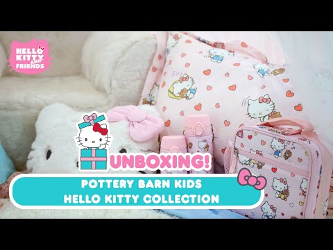 Video: Pottery Barn spune Bună ziua Hello Kitty cu o linie nouă elegantă pentru adolescenți la inimă