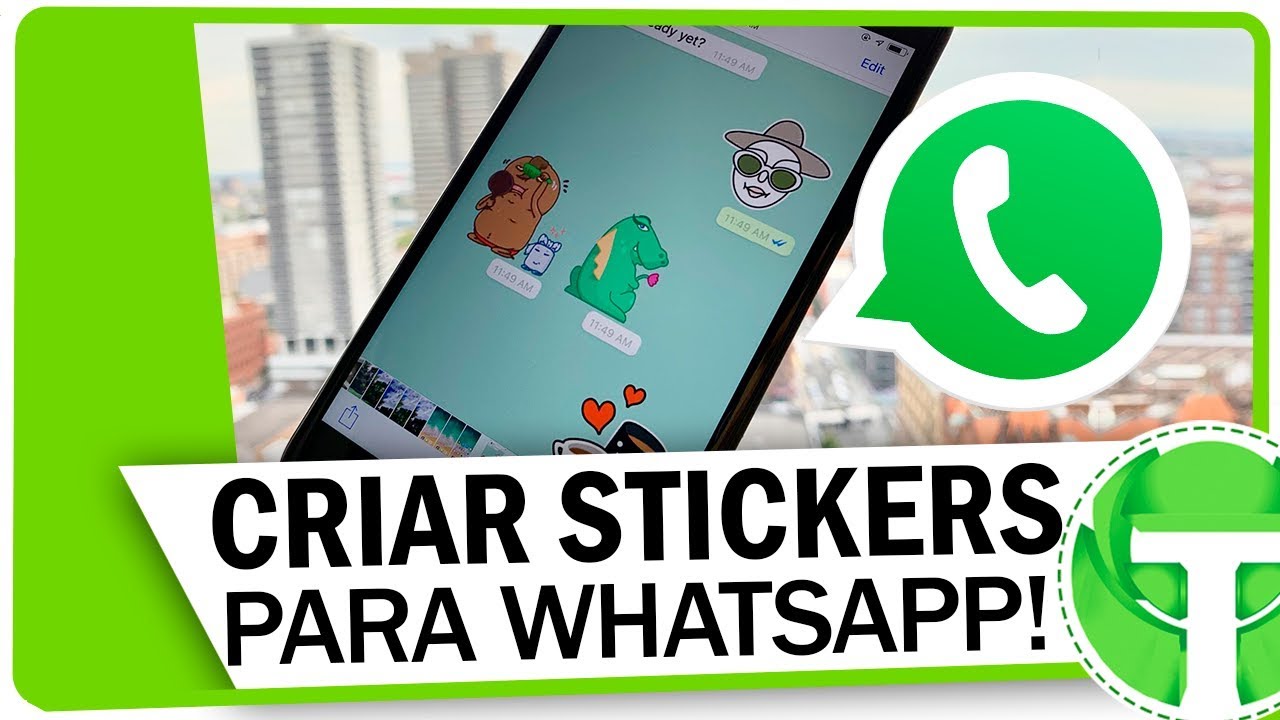 Como Criar Figurinhas E Stickers Para Usar No Whatsapp Youtube