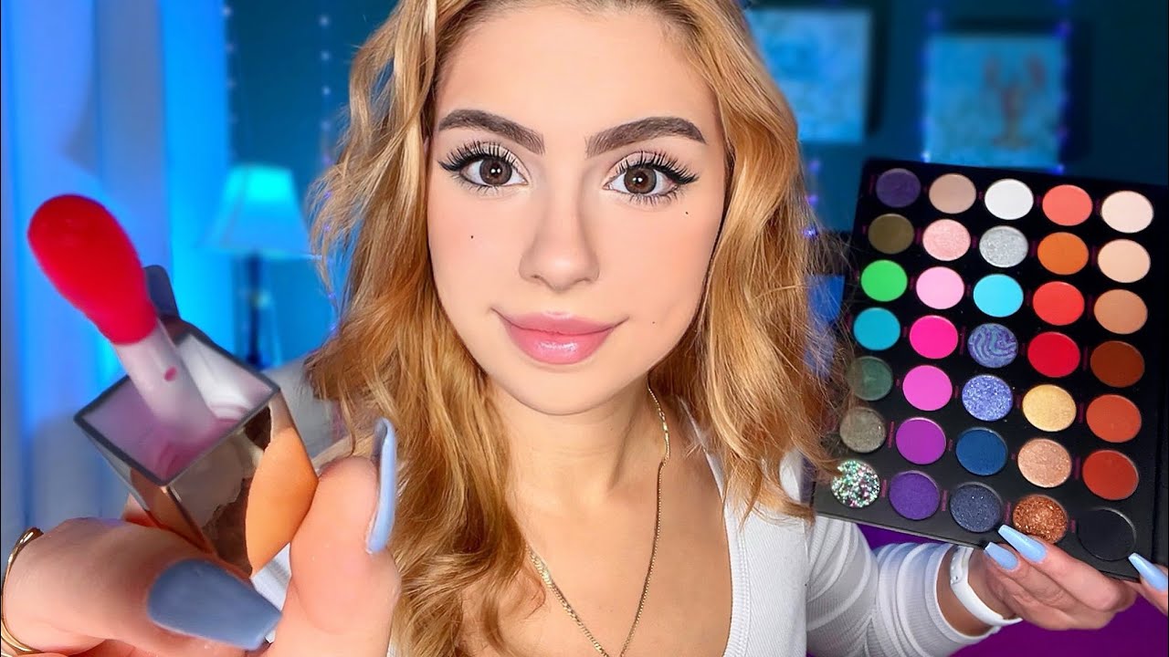 ASMR Je Te Maquille AVEC MAQUILLAGE LUXE   Attention Personelle  Roleplay SPA  En Chuchotant