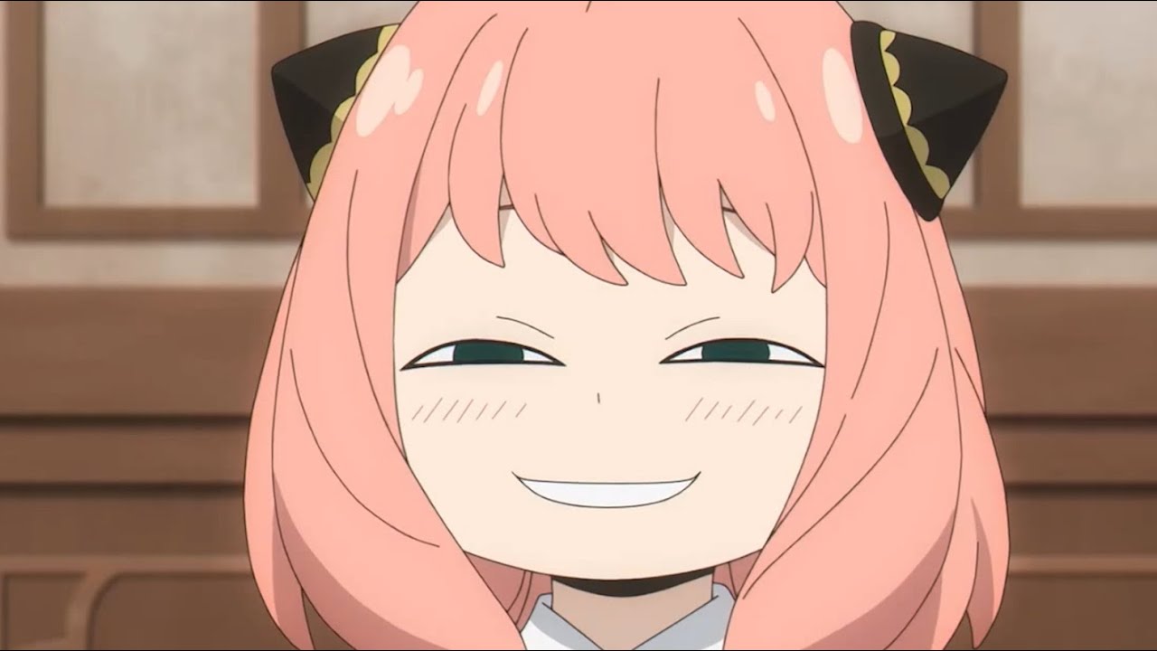 アーニャの傲慢な笑顔の表情 アーニャは落ち着いて涼しい スパイファミリー6話面白い瞬間 Youtube