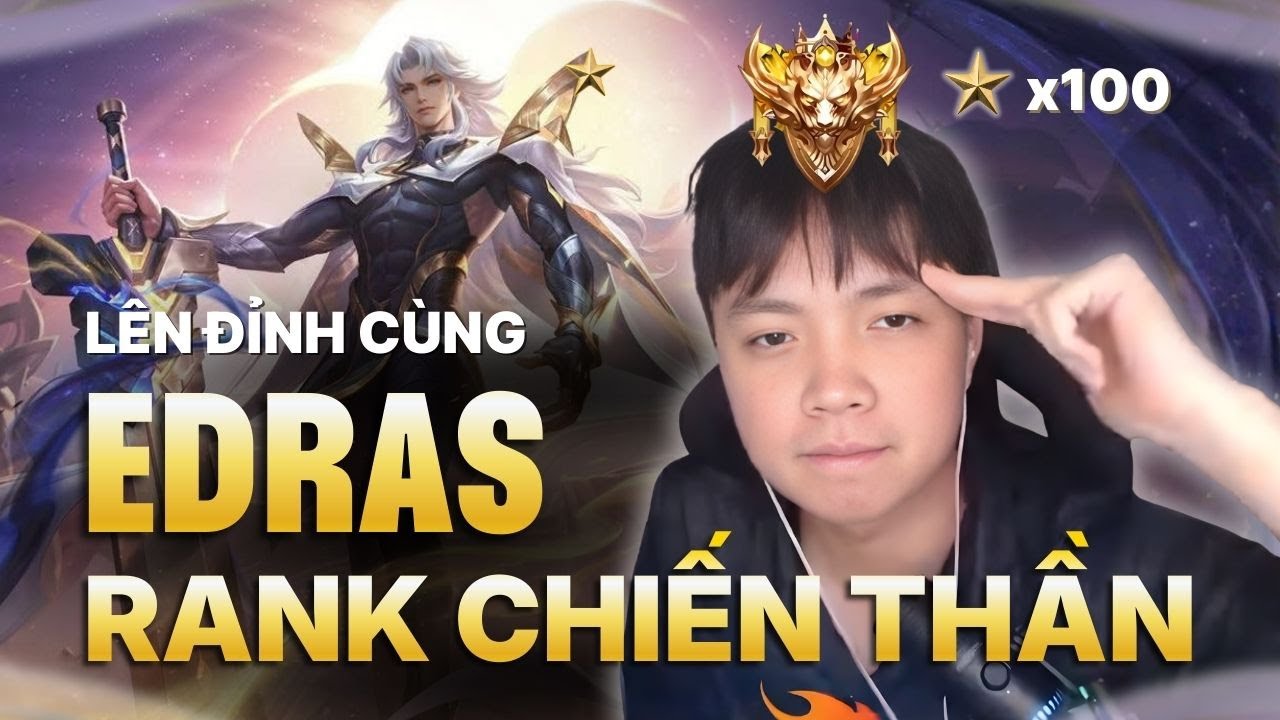 ADC Cầm Edras Trận Cuối Cùng Lên Chiến Thần Và Cái Kết Cười Mệt Nghỉ.
