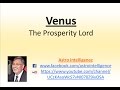 Venus - The Prosperity Lord