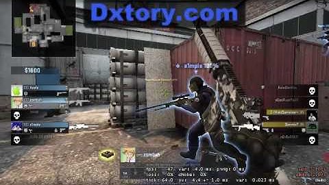 (CS:GO) De_cache Bug | Player gets stuck on A site.