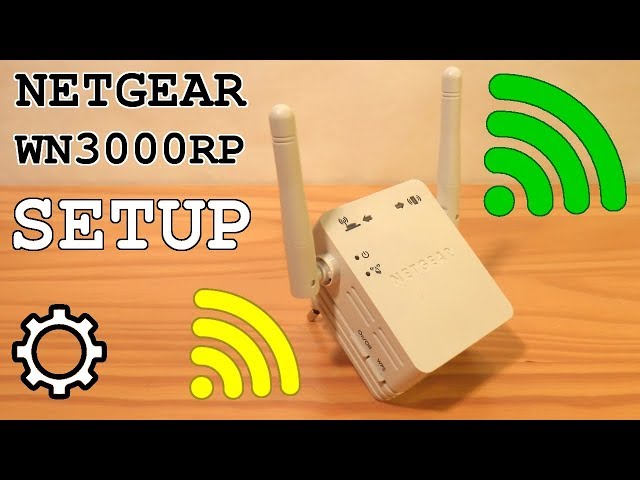 Configurazione Netgear WN3000RP N300 WiFi range extender 