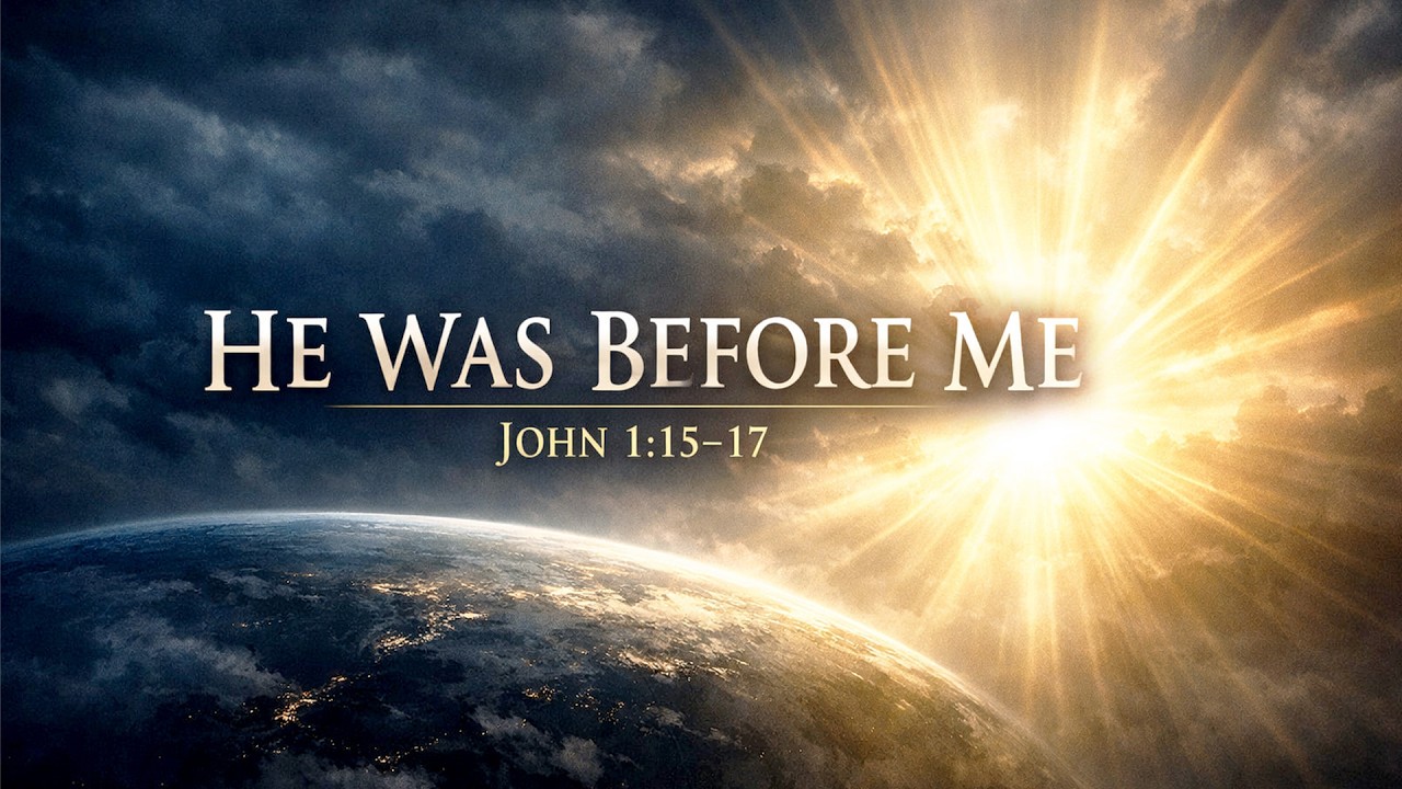 He Was Before Me: The Preeminence of Christ and the Fulfillment of the Law