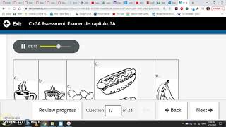 Escuchar final assessment capitulo 3A