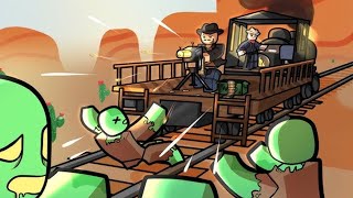 Роблокс #1 - полное прохождение Мёртвых Рельс