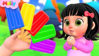 Un Dedo Pequeñito Helado De Colores Melly En Español Canciones Infantiles