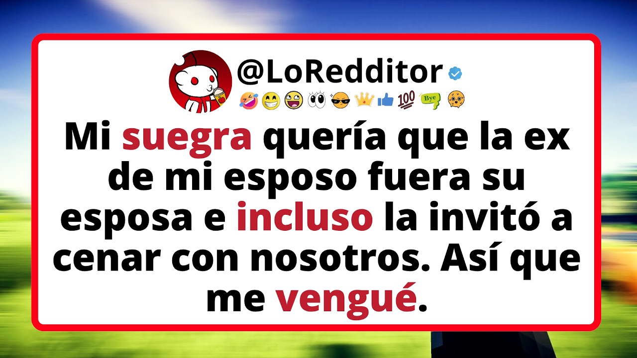 Mi SUEGRA quería que la ex de mi esposo fuera su esposa e incluso la invitó a cenar con nosotros.