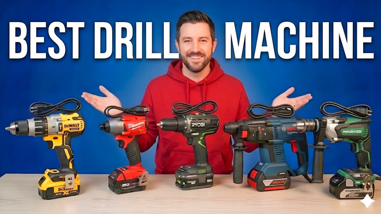 Best Drill Machine for Home Use 2026 - YouTube