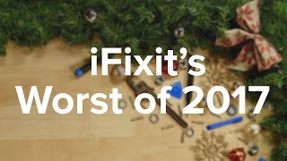 iFixit's Worst Devices of 2017