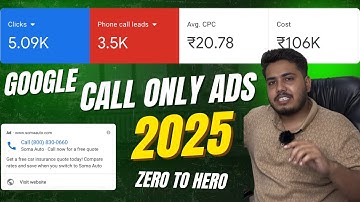 Google Ads Call Only Campaign Tutorial 2025 Step by Step Setup and Advanced Optimization