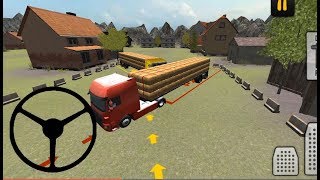 Farm Truck 3D: Hay Extended #2 Farm truck trasnport, Android Gameplay screenshot 2