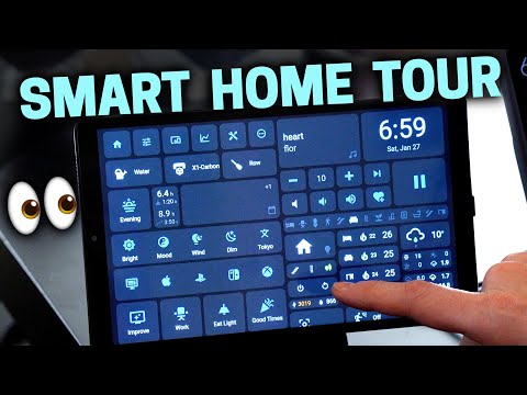 The BEST Dashboard I’ve EVER Seen! Smart Home Tour