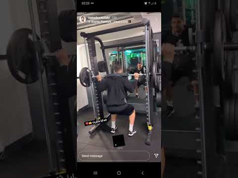 سعید عزت اللهی و تمرین در باشگاه