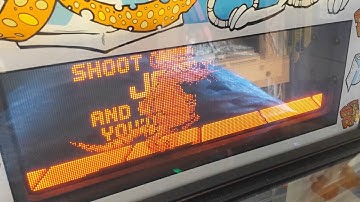 Large data east dot matrix display fully working