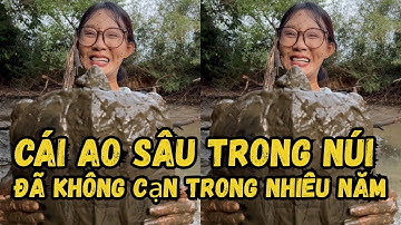 Vớ Món Hời Lớn Tát Ao Hoang MIỄN PHÍ, Vỡ Òa Khi Lôi Lên "QUÁI VẬT" Rùa Cá Sấu 20 Cân