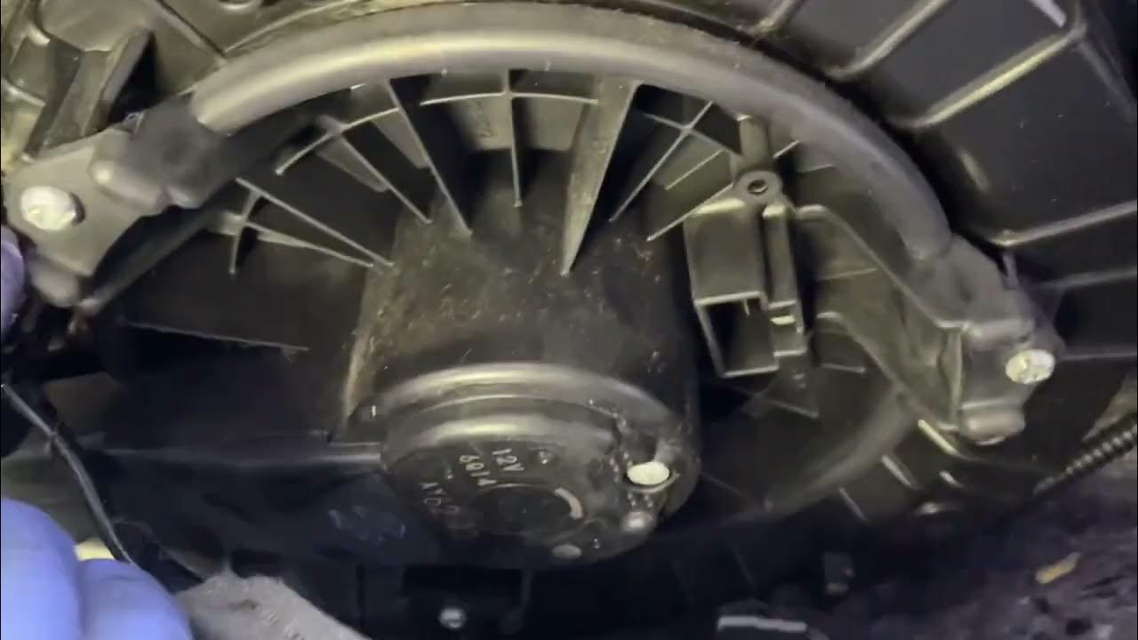 2013 Honda Accord Blower Motor Replacement - YouTube
