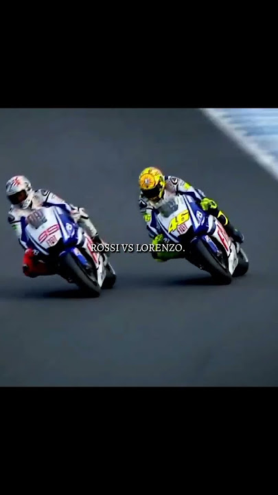 Rossi Vs LorenzoBest Rivalry in MotoGP? |#jorgelorenzo99 #mm93#valentinorossi#viral #motogp#vr46