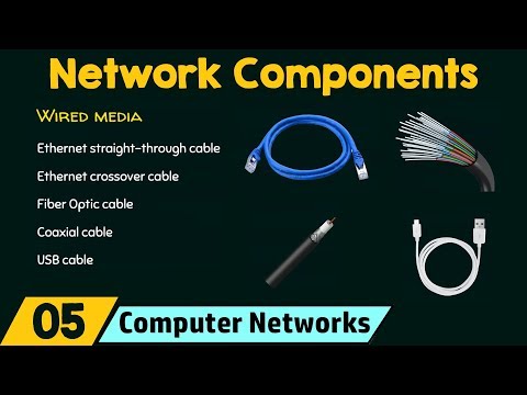 ഒരു കമ്പ്യൂട്ടർ നെറ്റ്‌വർക്കിന്റെ ഘടകങ്ങൾ