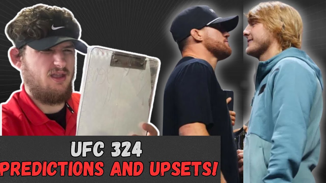 UFC 324 Picks And Upsets! The Suga Show returns, Gaethje mauls Paddy!?
