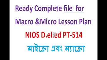 P.T 514 practice teaching :Ready complete pdf file micro & micro